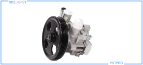 Насос ГУР Mitsubishi Outlander XL (SW_W) 2006- шкив 4РК, диаметр 122мм, датчик, для бензинового двигателя V6 объемом 3,0л