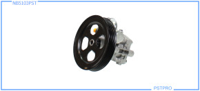 Насос ГУР Mitsubishi Lancer Evolution IX (CT, CS) 2003-, Mitsubishi Lancer IX V2.0 (CS_A, CS_W) 2003- шкив 6РК, диаметр шкива 143мм, датчик