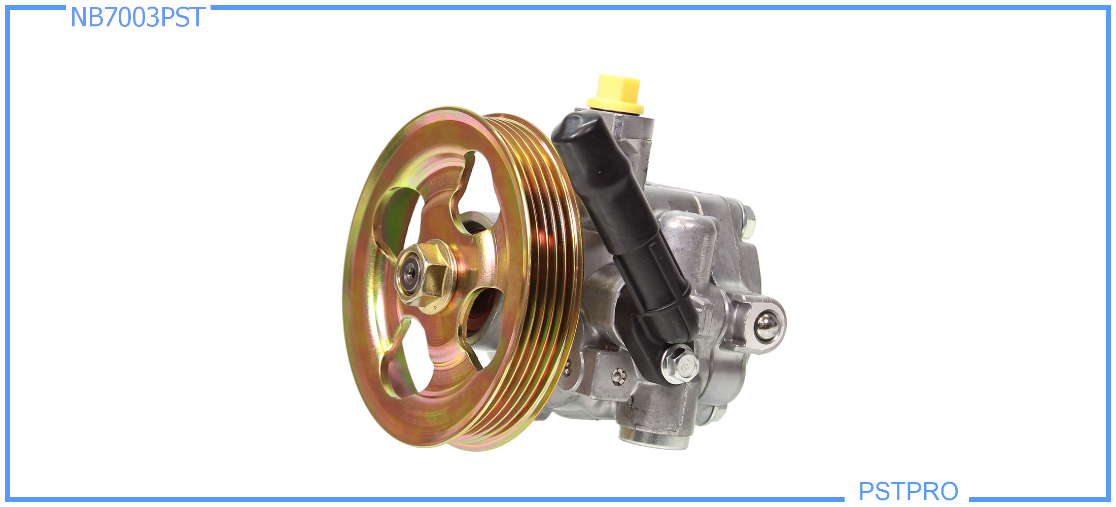 Насос ГУР Subaru Impreza / WRX 2002-2007 шкив 6РК, шлицевой вал под гайку