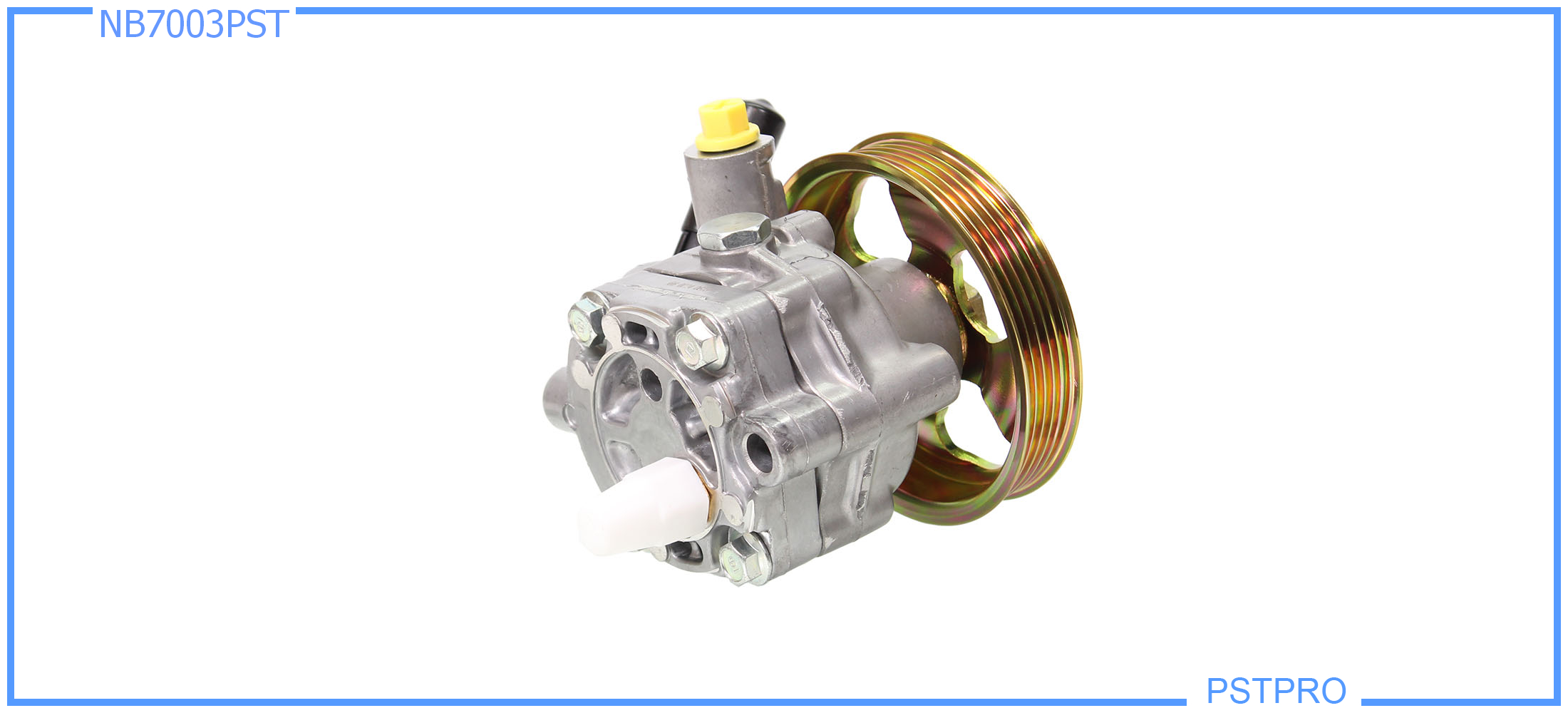 Насос ГУР Subaru Impreza / WRX 2002-2007 шкив 6РК, шлицевой вал под гайку