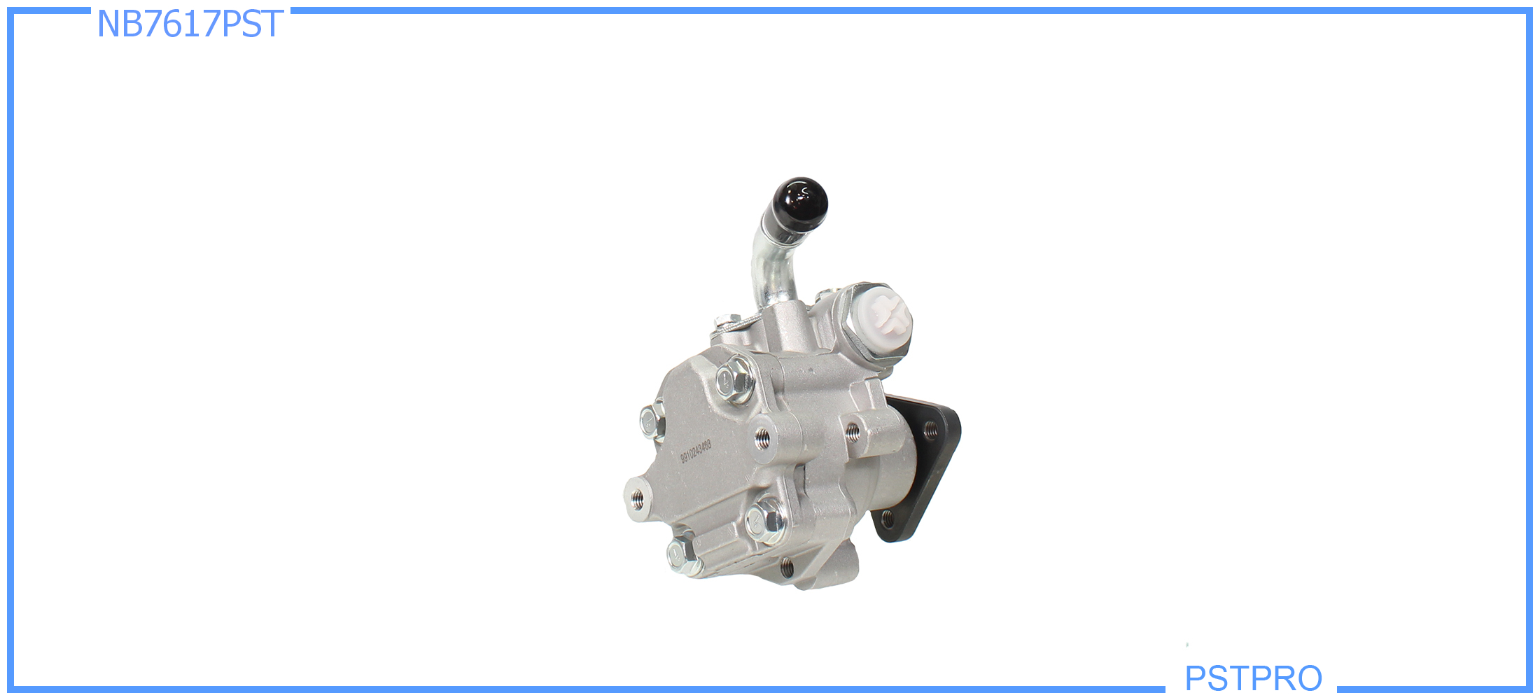 Насос ГУР VW Touareg 2003-, AUDI Q7 2007- треугольный фланец, 5 точек крепления на резьбе M8