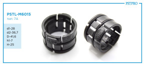 Втулка рулевой рейки без ГУР PSTL-M6015 Mazda CX-9, Ford Transit d1-28 d2-36,7 D-41,6 h1-7 H-25