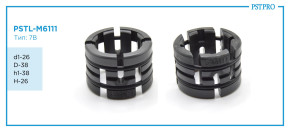 Втулка рулевой рейки PSTL-M6111 MIni Cooper II, Renault Clio V d1-26 D-38 h1-38 H-26 Тип: 7B