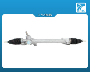 Механическая рулевая рейка Toyota Corolla E120 2002-2006 крепления в сайлентблоке КРУГЛОЙ формы