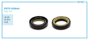Сальник d1-25 D-37,7 H-8 Тип: 7V1