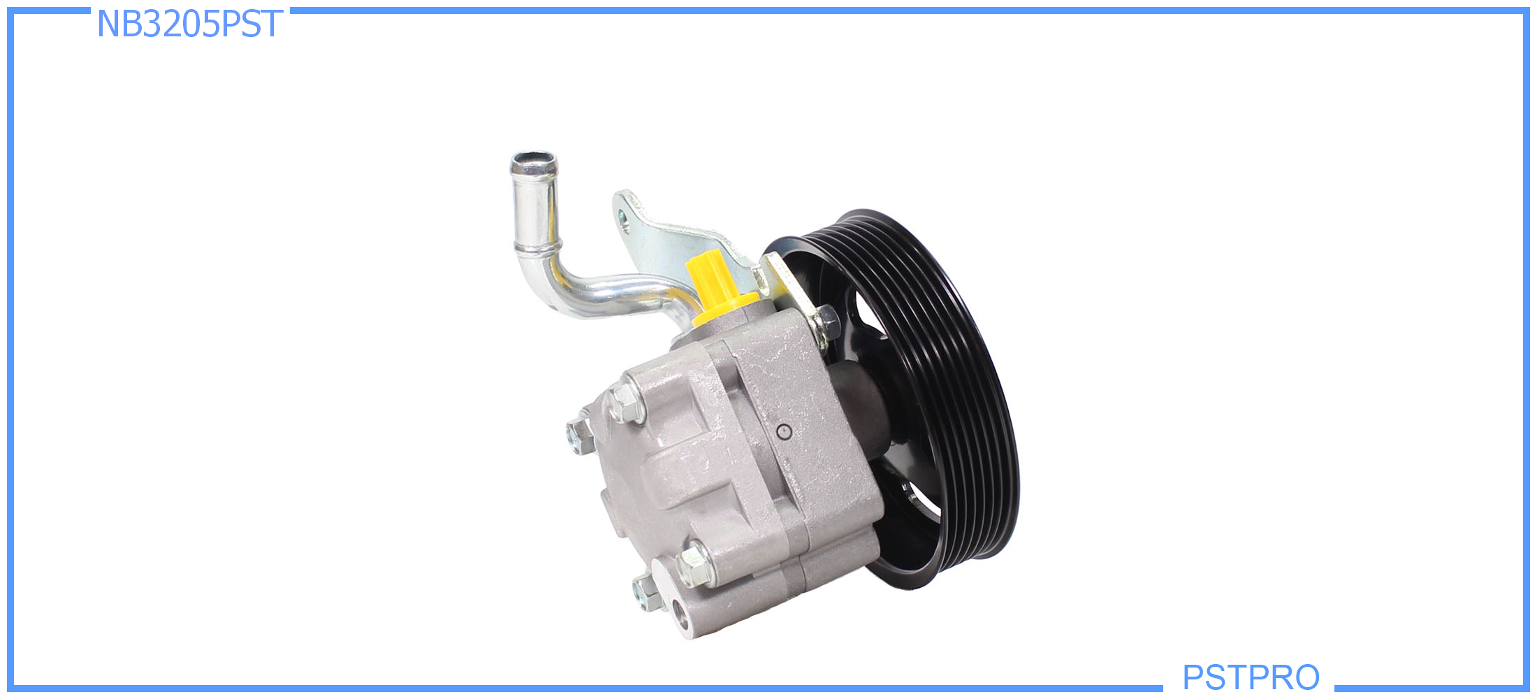 Насос ГУР Infiniti QX50 / EX 2008-, Nissan 370 Z 2009- шкив 7PK, диаметр шкива 130мм