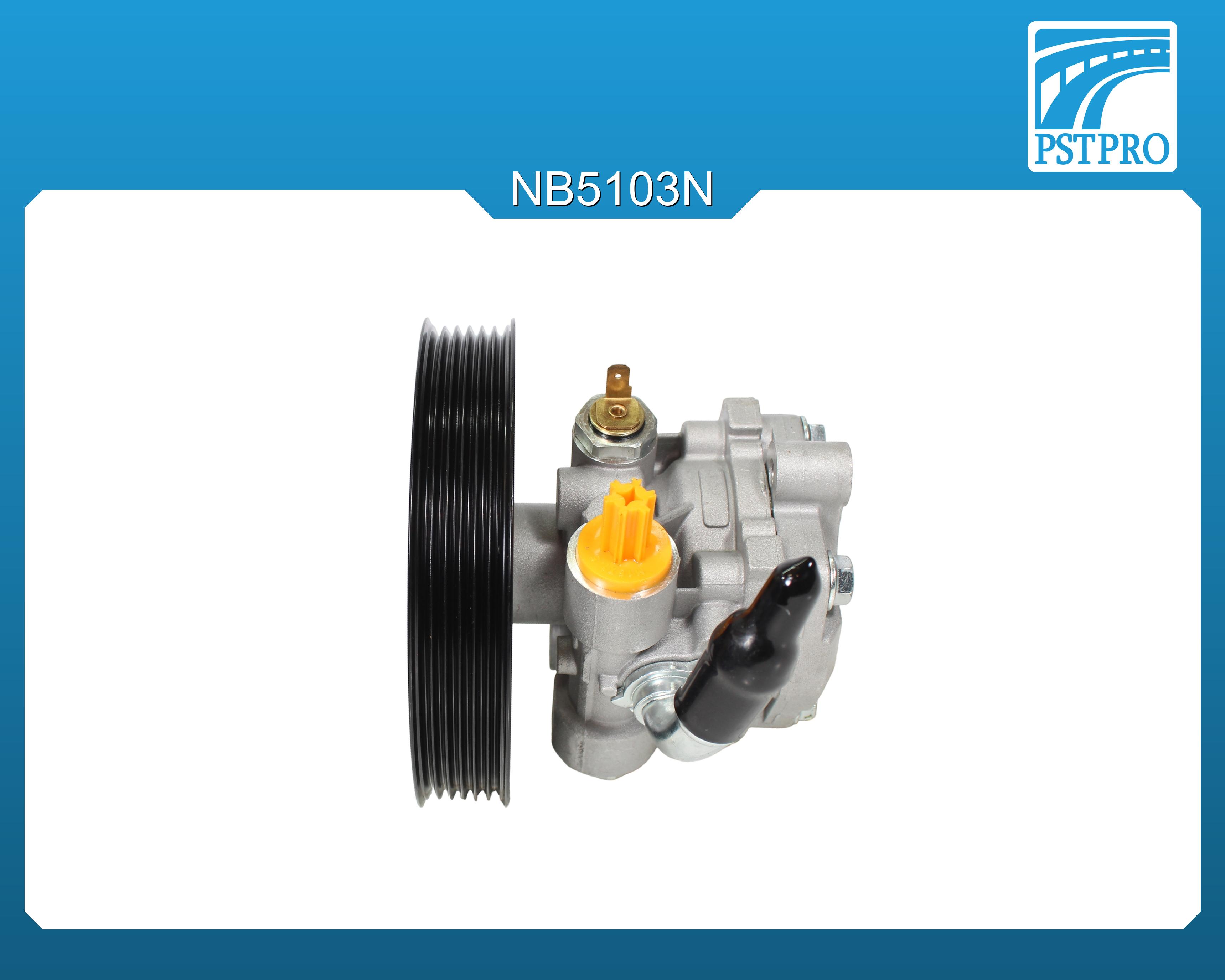 Насос ГУР Mitsubishi Lancer Evolution IX (CT, CS) 2003-, Mitsubishi Lancer IX V2.0 (CS_A, CS_W) 2003- шкив 6РК, диаметр шкива 143мм, датчик