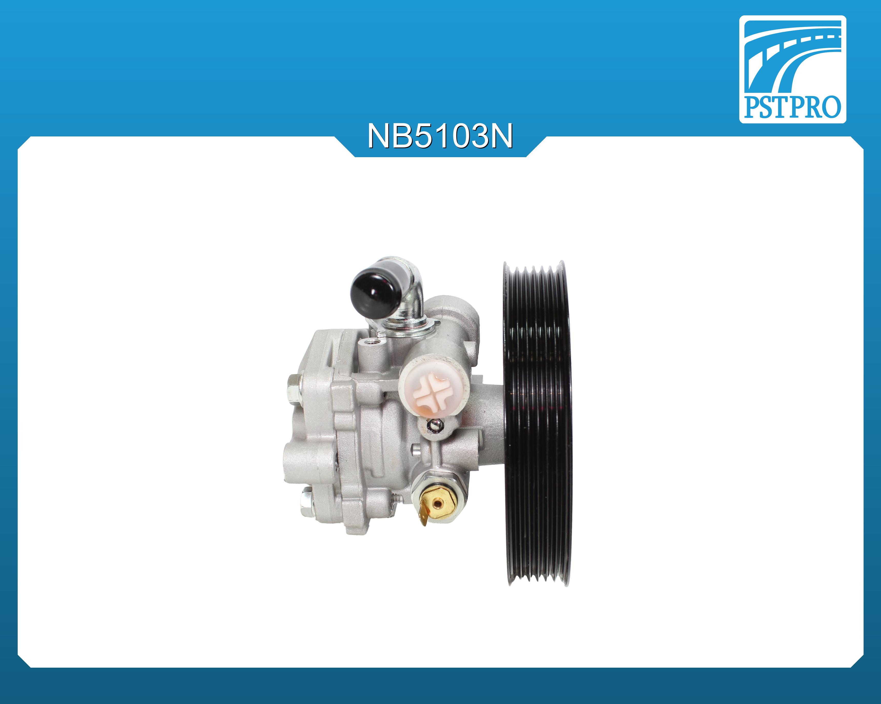 Насос ГУР Mitsubishi Lancer Evolution IX (CT, CS) 2003-, Mitsubishi Lancer IX V2.0 (CS_A, CS_W) 2003- шкив 6РК, диаметр шкива 143мм, датчик