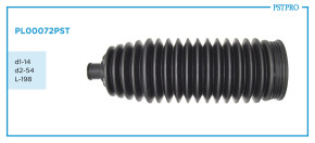 Пыльник рулевой рейки Ford Fiesta 2001-2007, Ford Fusion 2002- d1-14 d2-54 L-198