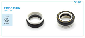 Сальник d1-24 D-39 h1-8,5 H-16,5 Тип: 7V2