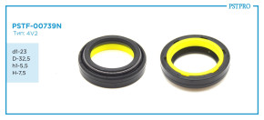 Сальник d1-23 D-32,5 h1-5,5 H-7,5 Тип: 4V2