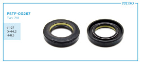 Сальник d1-27 D-44,2 H-8,5 Тип: 7V1