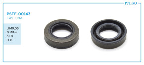 Сальник d1-19,05 D-33,4 h1-8 H-8 Тип: 1PMA
