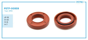 Сальник d1-18 D-32 h1-6 H-7 Тип: 1PM