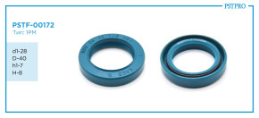 Сальник d1-28 D-40 h1-7 H-8 Тип: 1PM