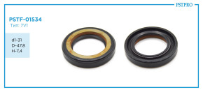Сальник d1-31 D-47,8 H-7,4 Тип: 7V1