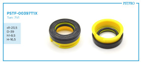 Сальник d1-23,5 D-39 h1-8,5 H-16,5 Тип: 7V1
