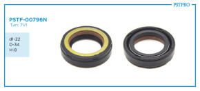 Сальник d1-22 D-34 H-8 Тип: 7V1