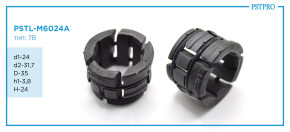 Втулка рулевой рейки без ГУР Peugeot 106 (1) 1996-2005 d1-24 D-35 H-24 Тип: 7B