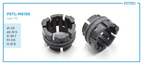 Втулка рулевой рейки без ГУР Hyundai Solaris 2017- d1-24 d2-31,5 D-35,7 h1-3,6 H-21,8 Тип: 7C