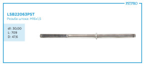 Вал продольный для гидравлической рулевой рейки Ford Transit 2006-