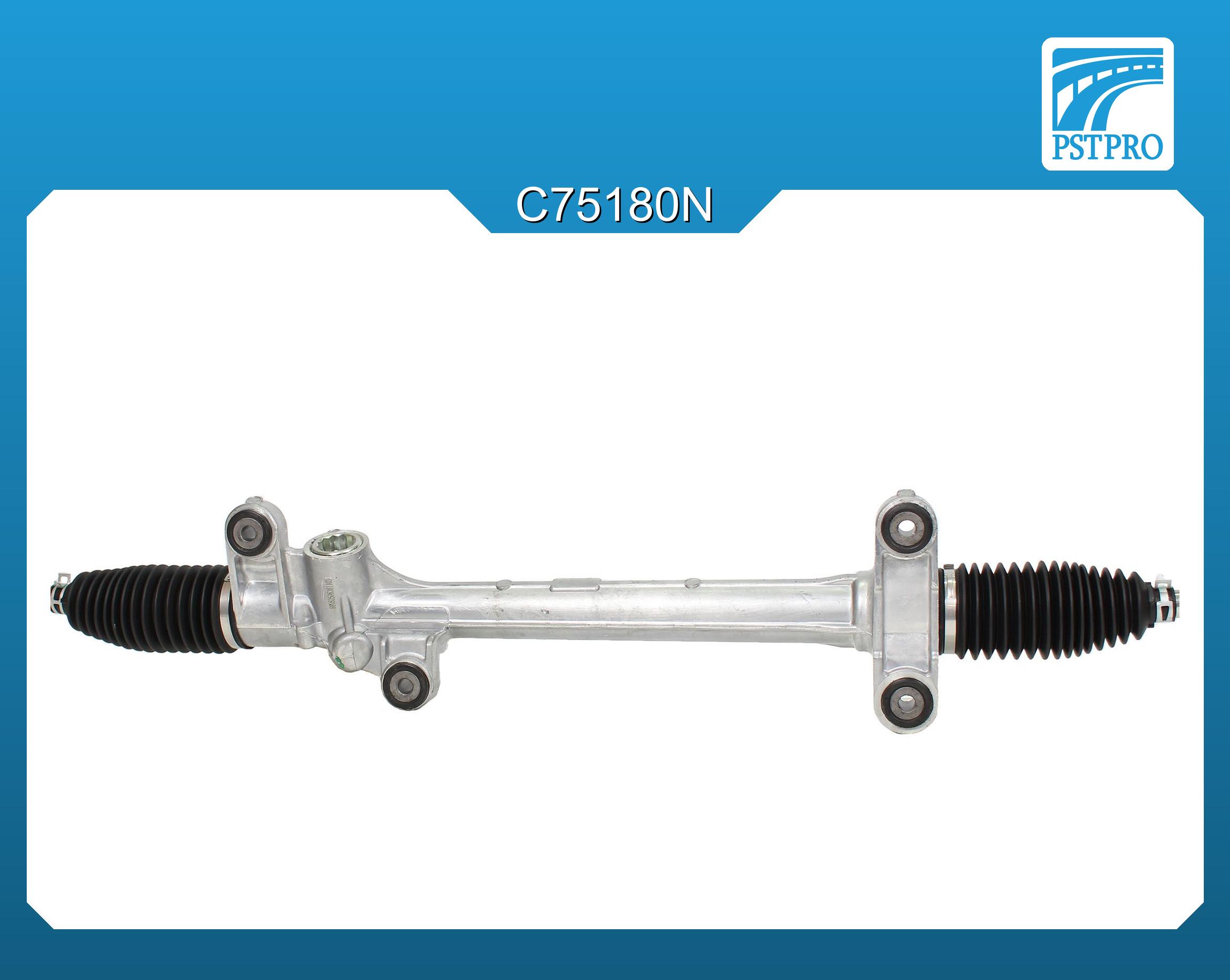 Механическая рулевая рейка Toyota Corolla E120 2002-2006 крепления в сайлентблоке КРУГЛОЙ формы