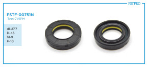 Сальник d1-27,7 D-46 h1-9 H-10 Тип: 7V1PM