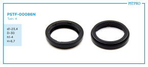 Сальник d1-23,4 D-30 h1-4 H-6,7 Тип: 4