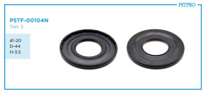 Сальник d1-20 D-44 H-3,5 Тип: 3