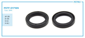 Сальник d1-26 D-35 h1-6 H-6,1 Тип: 1PM