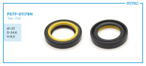 Сальник d1-23 D-34,6 H-6,5 Тип: 7V2