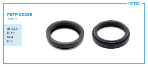Сальник d1-23,3 D-30 h1-4 H-6 Тип: 4