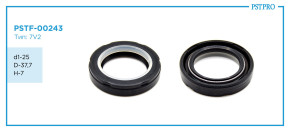 Сальник d1-25 D-37,7 H-7 Тип: 7V2