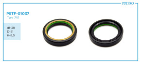 Сальник d1-38 D-51 H-8,5 Тип: 7V1