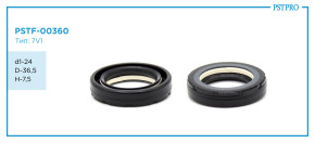 Сальник d1-24 D-36,5 H-7,5 Тип: 7V1