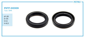 Сальник d1-26 D-35 h1-6 H-6,5 Тип: 1PM
