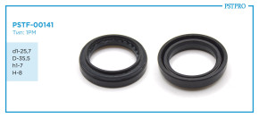 Сальник d1-25,7 D-35,5 h1-7 H-8 Тип: 1PM