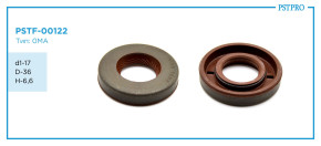 Сальник d1-17 D-36 H-6,6 Тип: 0MA