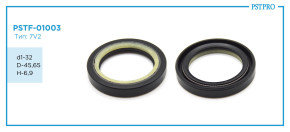 Сальник d1-32 D-45,65 H-6,9 Тип: 7V2