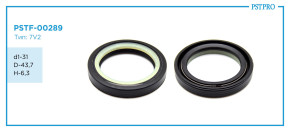 Сальник d1-31 D-43,7 H-6,3 Тип: 7V2
