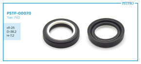 Сальник d1-25 D-38,2 H-7,2 Тип: 7V2