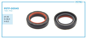 Сальник d1-26 D-38,3 H-8,5 Тип: 7V2