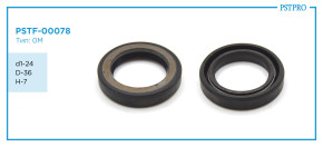 Сальник d1-24 D-36 H-7 Тип: 0M