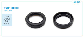 Сальник d1-26 D-35,8 h1-6 H-6,3 Тип: 1PM