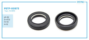 Сальник d1-32 D-47,5 h1-10 H-12 Тип: 7V1PM