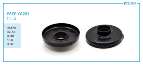 Верхний защитный колпачок Mercedes M W163 1998-2006 d1-17,8 d2-54 D-56 h1-8 H-15 Тип: 2