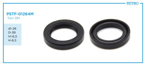 Сальник d1-26 D-38 h1-6,5 H-6,5 Тип: 0M