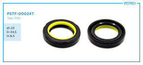 Сальник d1-23 D-34,5 H-6,5 Тип: 7V2