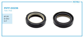 Сальник d1-24 D-34,1 H-7 Тип: 7V2