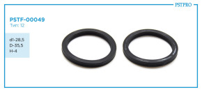 Сальник d1-28,5 D-35,5 H-4 Тип: 12